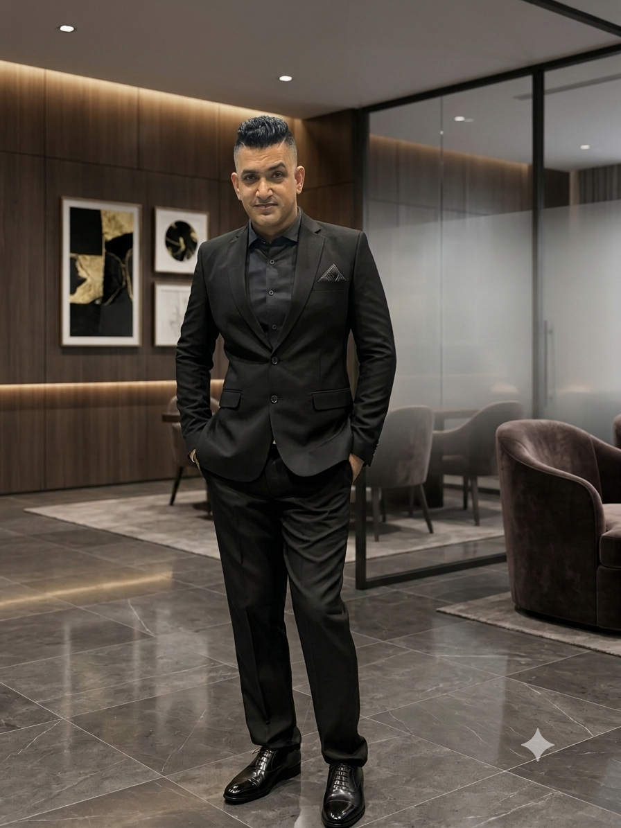 Premium Black Formal Suit for Men | Elegant & Classy Party Wear Blazer Set 🖤