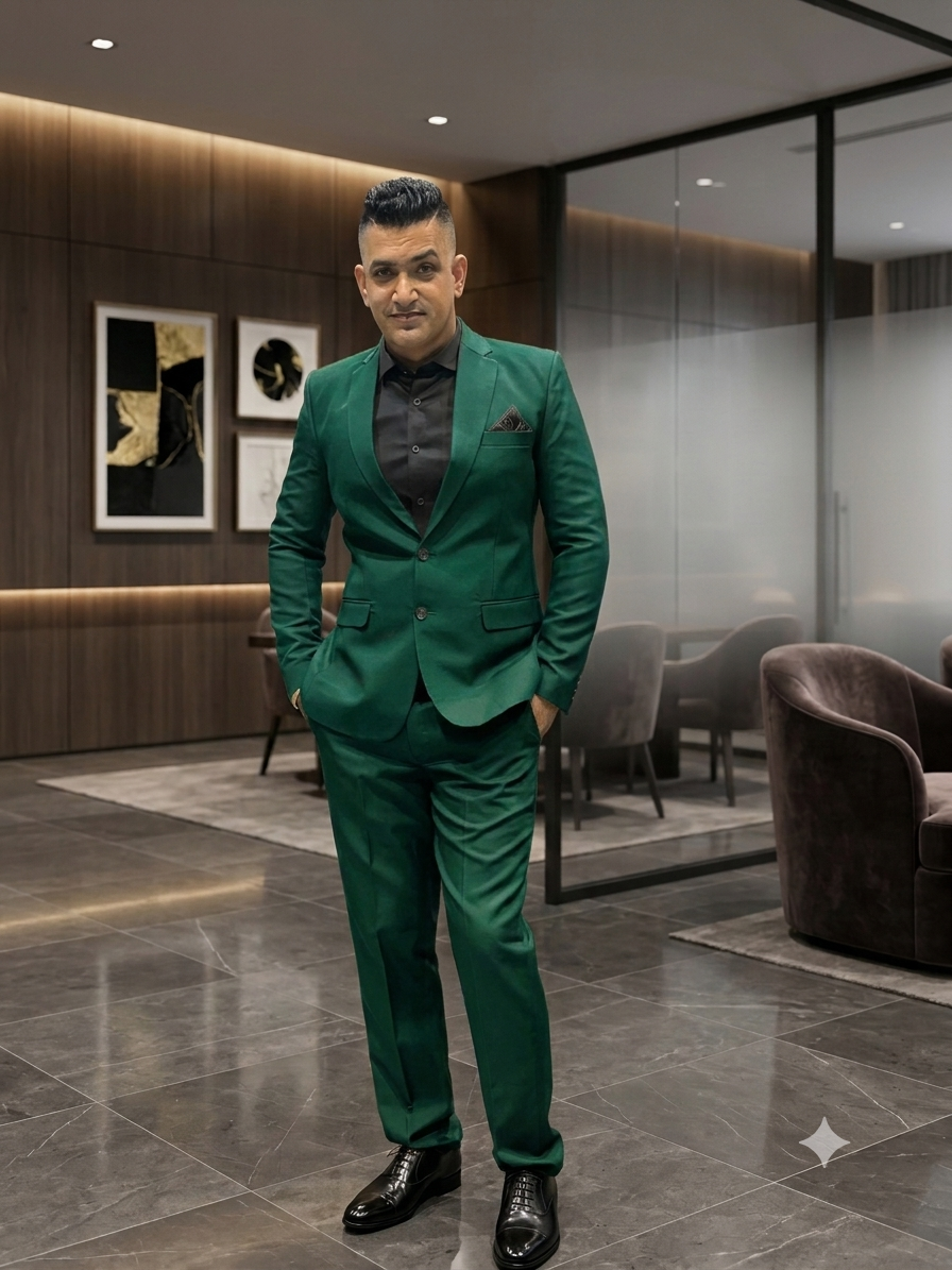 Premium Black Formal Suit for Men | Elegant & Classy Party Wear Blazer Set 🖤