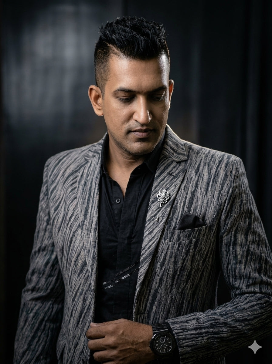 🔥 Royal Elegance – Premium Men’s Blazer Look | Rocky Fashion Designer